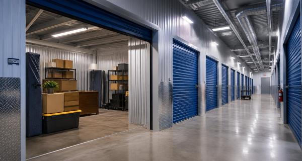 Heated indoor storage